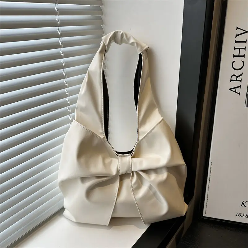 Korean Style Bow Bag for Women 2025 Casual Tote
