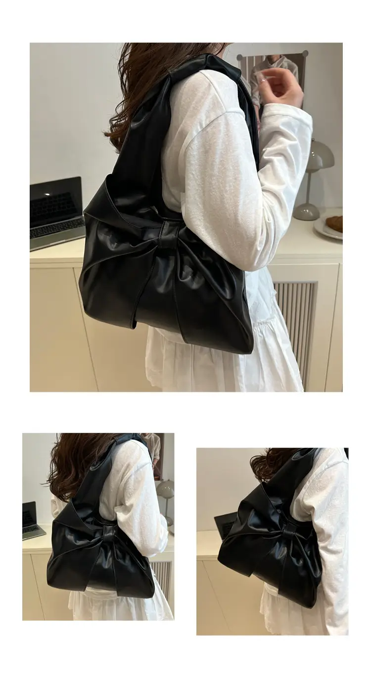 Korean Style Bow Bag for Women 2025 Casual Tote — feature 7