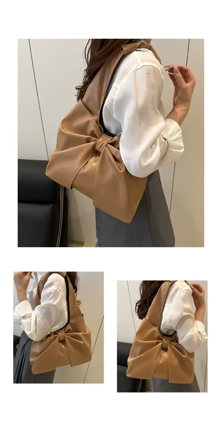 Korean Style Bow Bag for Women 2025 Casual Tote — feature 9