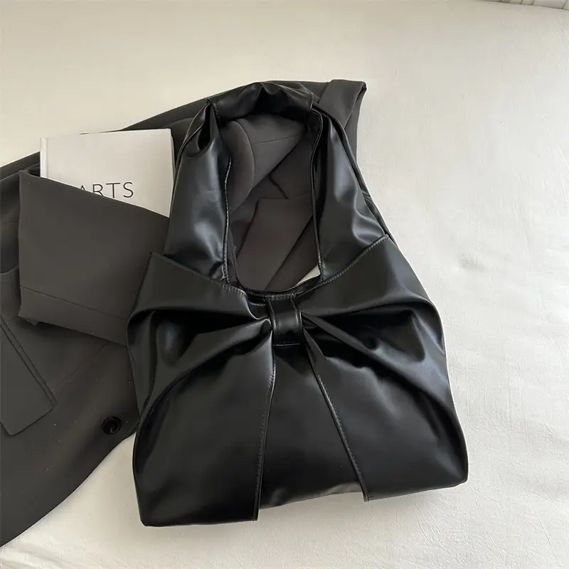 Korean Style Bow Bag for Women 2025 Casual Tote