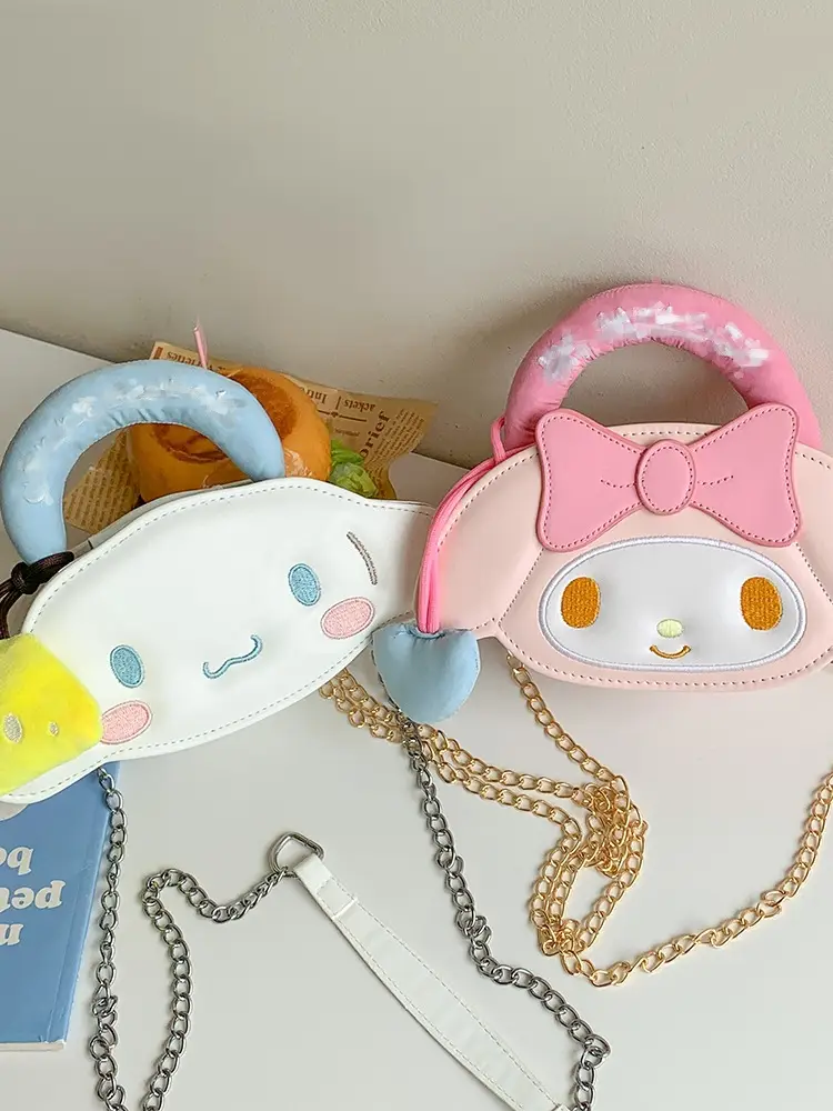 Cute Cartoon Girl Heart Purse Shoulder Crossbody Bag - Image 15