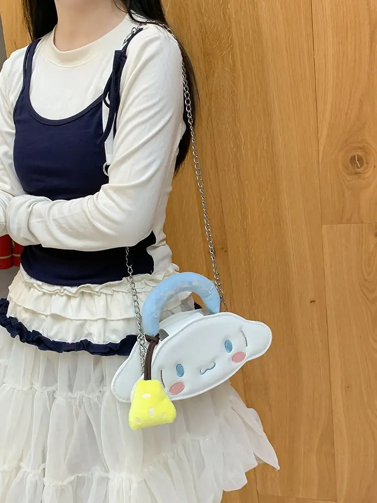Cute Cartoon Girl Heart Purse Shoulder Crossbody Bag - Image 16