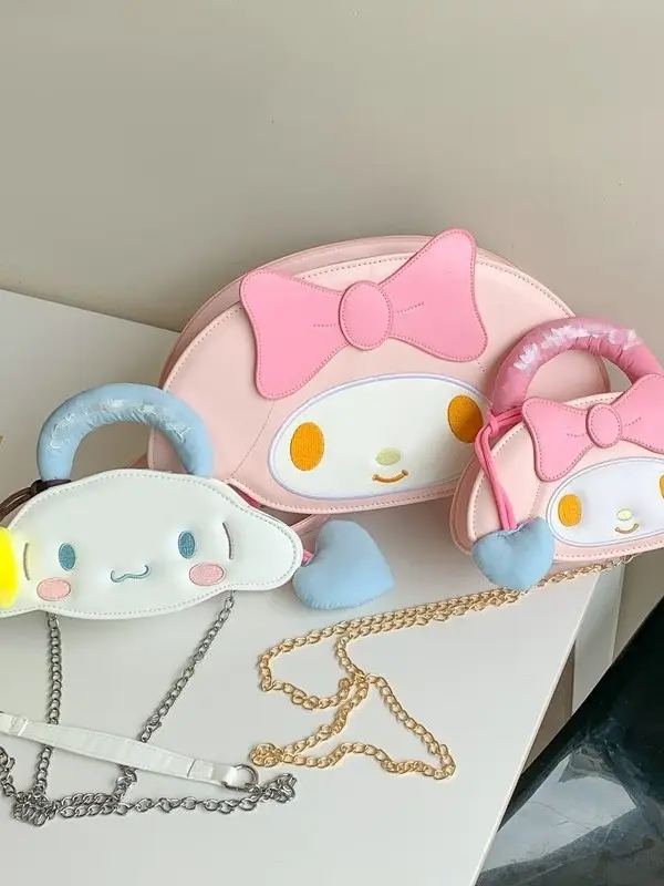 Cute Cartoon Girl Heart Purse Shoulder Crossbody Bag - Image 18