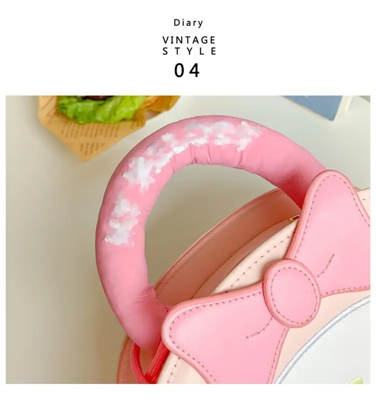 Cute Cartoon Girl Heart Purse Shoulder Crossbody Bag — feature 10