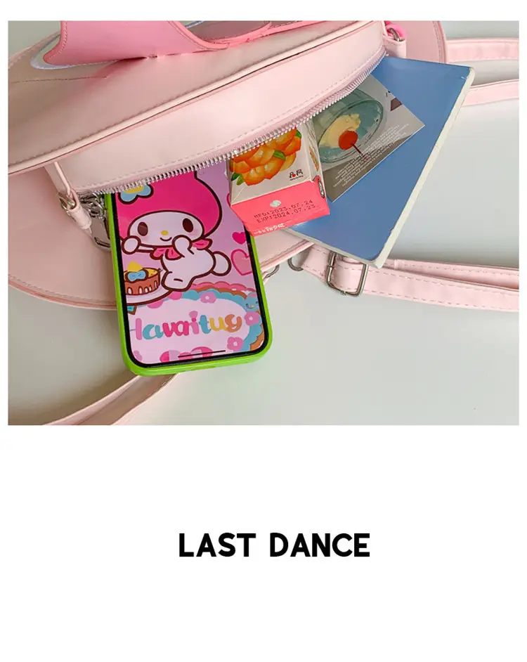 Cute Cartoon Girl Heart Purse Shoulder Crossbody Bag — feature 13