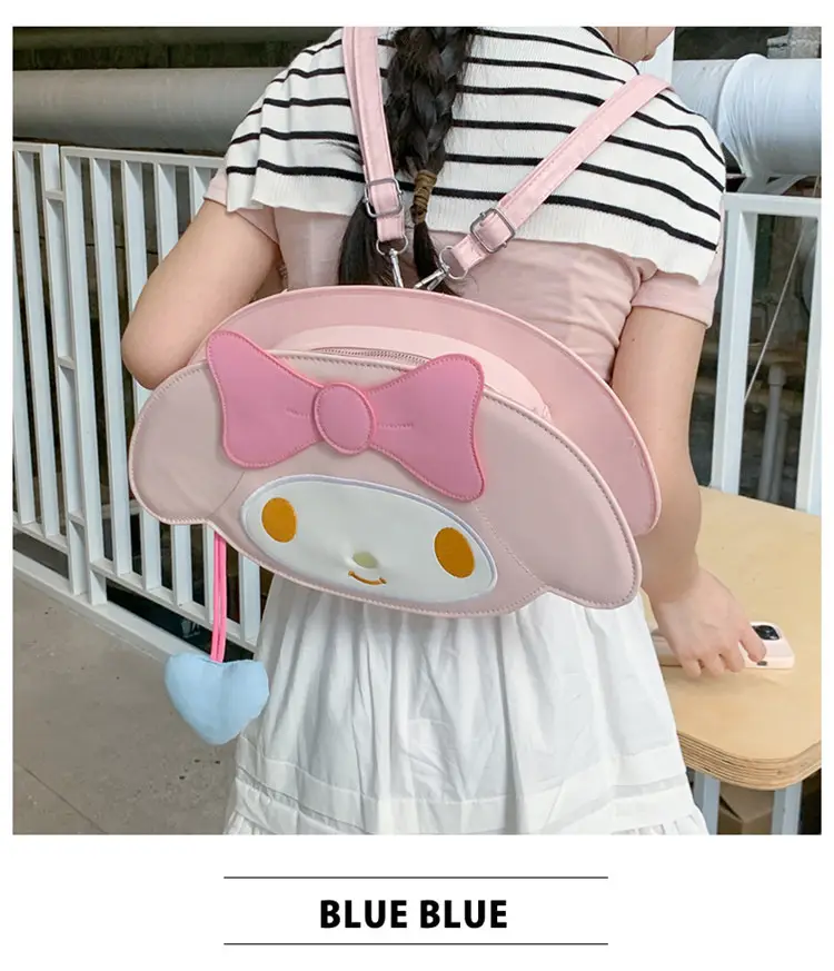 Cute Cartoon Girl Heart Purse Shoulder Crossbody Bag — feature 15
