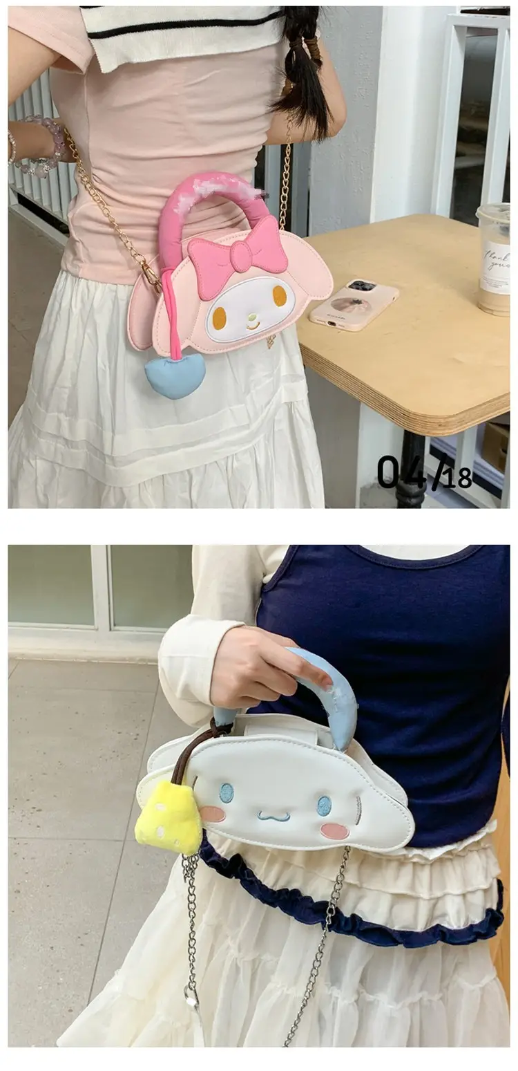 Cute Cartoon Girl Heart Purse Shoulder Crossbody Bag — feature 22
