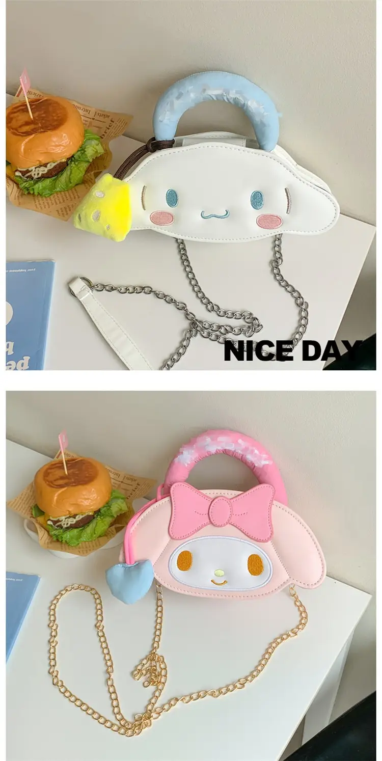 Cute Cartoon Girl Heart Purse Shoulder Crossbody Bag — feature 32