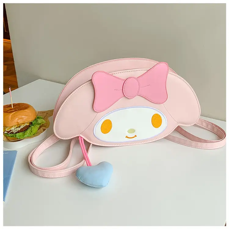 Cute Cartoon Girl Heart Purse Shoulder Crossbody Bag — feature 39