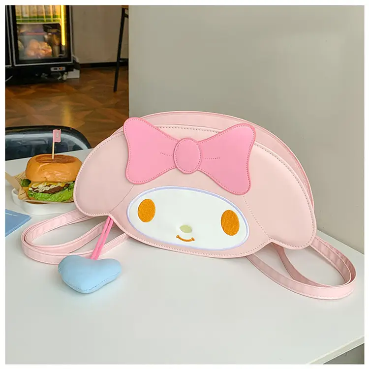 Cute Cartoon Girl Heart Purse Shoulder Crossbody Bag — feature 40