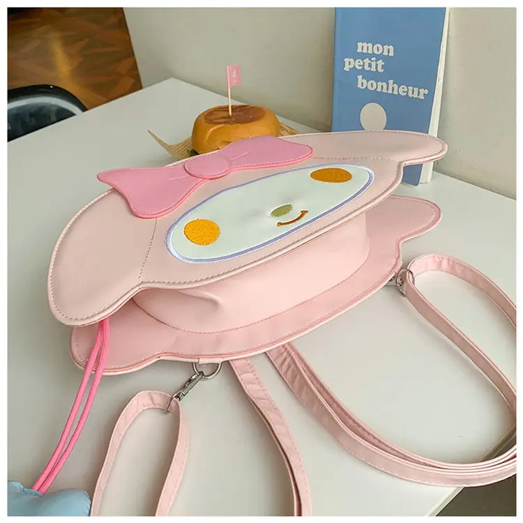 Cute Cartoon Girl Heart Purse Shoulder Crossbody Bag — feature 42