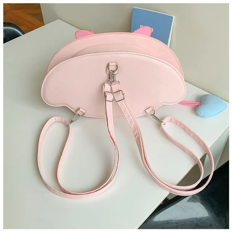 Cute Cartoon Girl Heart Purse Shoulder Crossbody Bag — feature 44