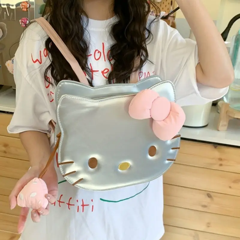 Cute Cartoon Girl Heart Purse Shoulder Crossbody Bag - Image 10