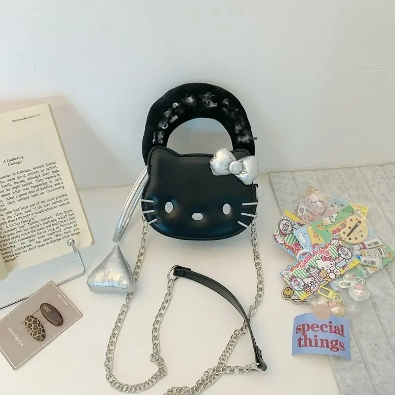 Cute Cartoon Girl Heart Purse Shoulder Crossbody Bag - Image 12