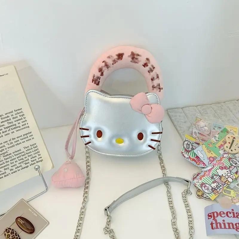 Cute Cartoon Girl Heart Purse Shoulder Crossbody Bag - Image 13