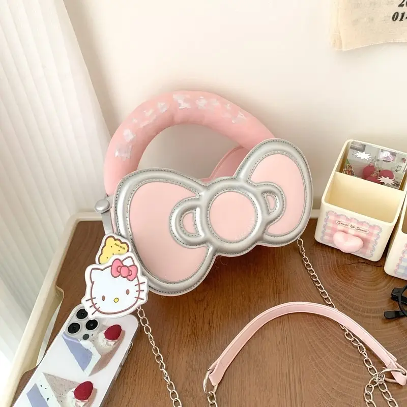 Cute Cartoon Girl Heart Purse Shoulder Crossbody Bag - Image 2