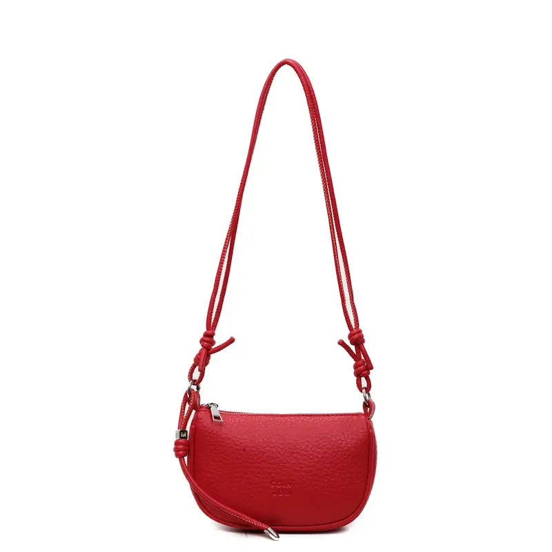 Women Pebbled Shoulder Bag Yellow 2025 Summer