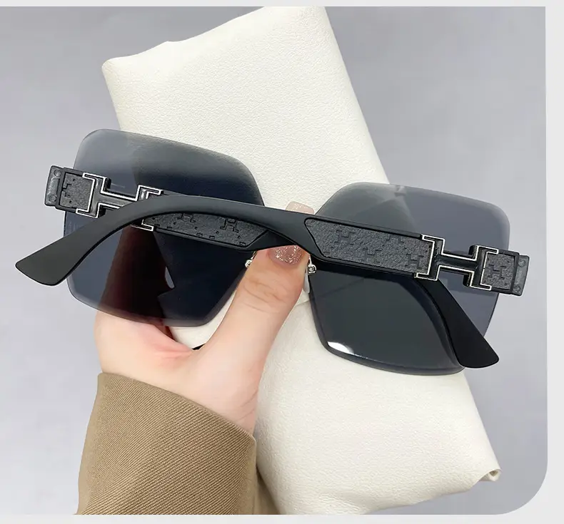 Fashionable Rimless Sunglasses Women Smart Photochromic — feature 8