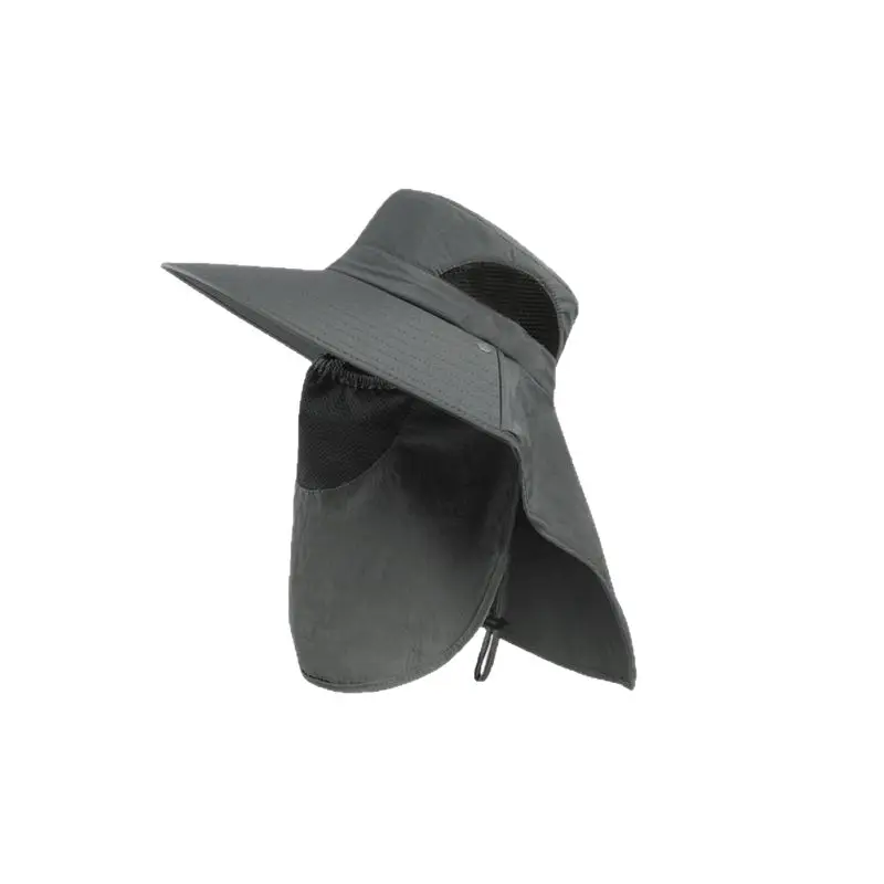 Beige Anti-UV Sun Hat for Men Women 100s - Image 12
