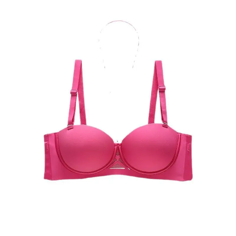Original Oeing Seamless Wireless Bra for Small Busts, Flat Chest Women's Push-Up Bra, Side Breast Collection, and Breast Enhancement
