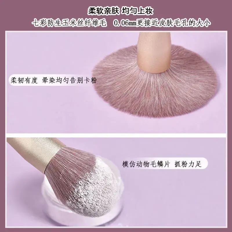 Cangzhou Makeup Brush Set 12 Pcs Portable Eyeshadow Foundation Brush - Image 10