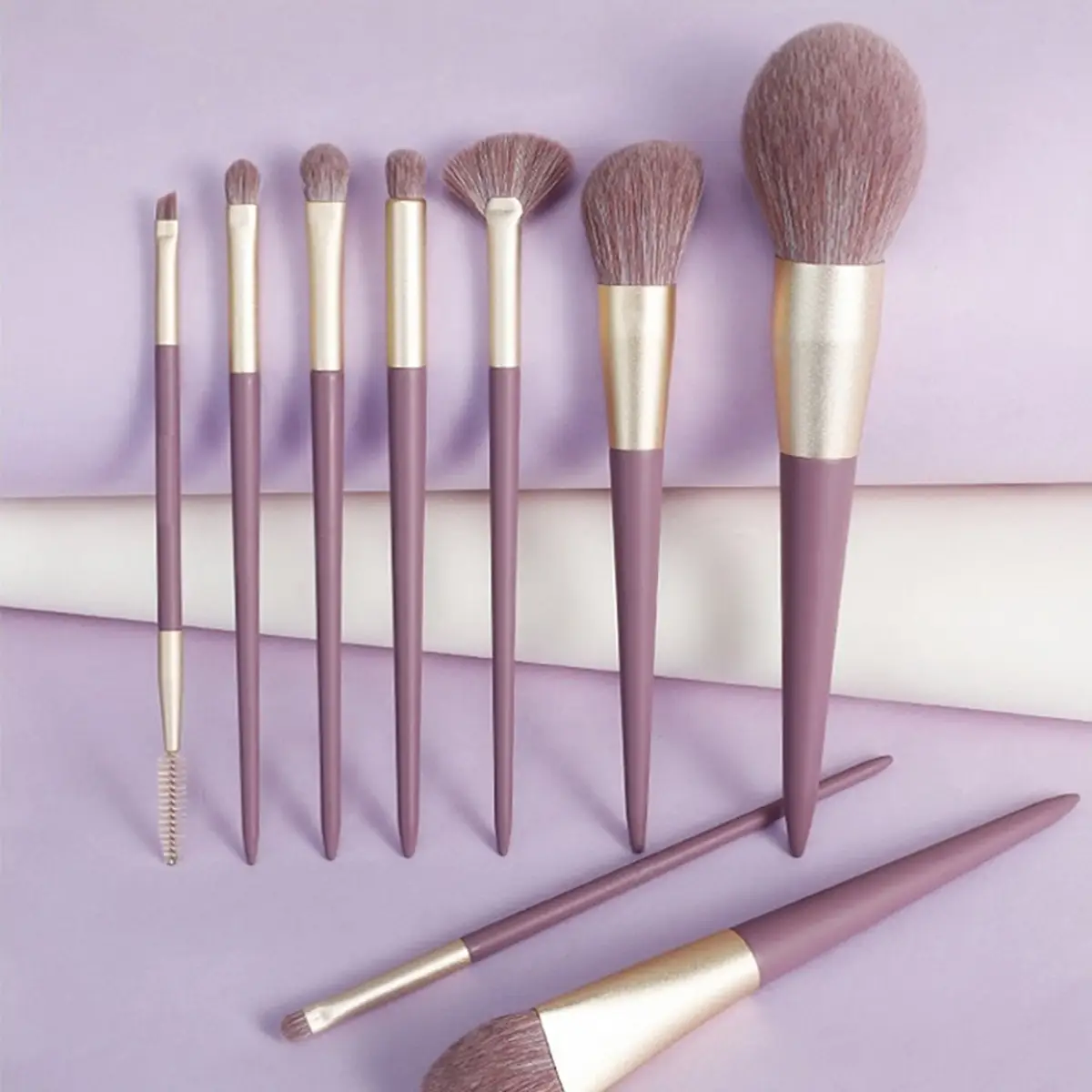 Cangzhou Makeup Brush Set 12 Pcs Portable Eyeshadow Foundation Brush