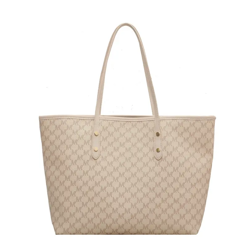 Women Retro Cross-Border Tote Bag Large Capacity Light Luxury - Image 3