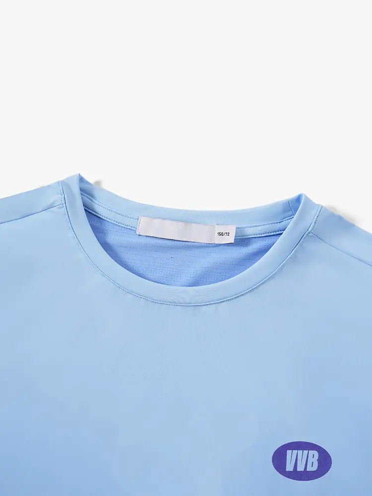 Kids Light Blue T-Shirt with WB Logo - Image 6