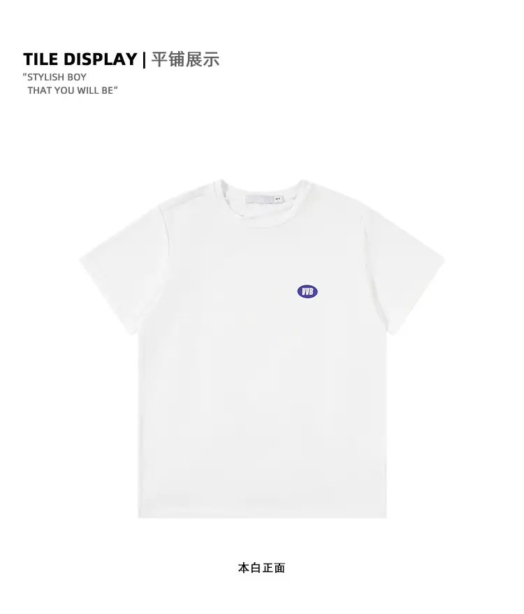 Kids Light Blue T-Shirt with WB Logo — feature 8