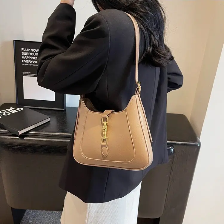Retro Brown Shoulder Bag 2025 New - Image 7