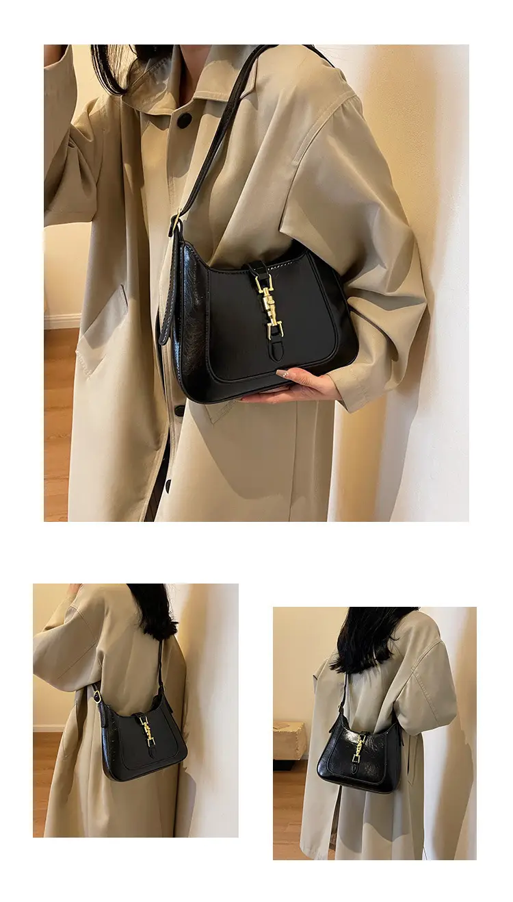 Retro Brown Shoulder Bag 2025 New — feature 10