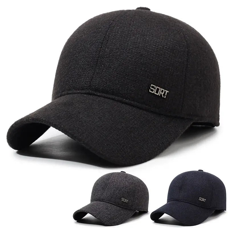Men Duck Caps Cold Proof Warm Thickened Ear Protection - Image 4