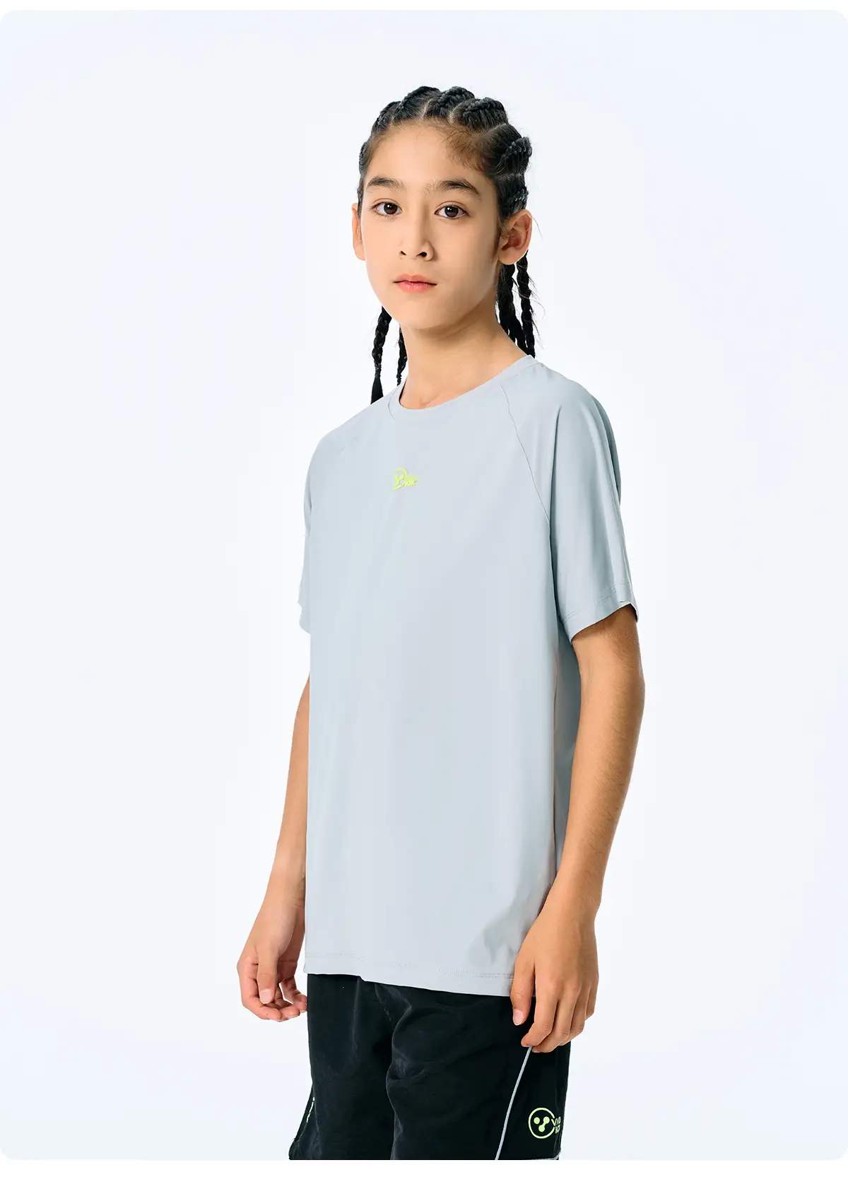 Kids Cotton T-Shirt Beige Short Sleeve Summer Wear — feature 15