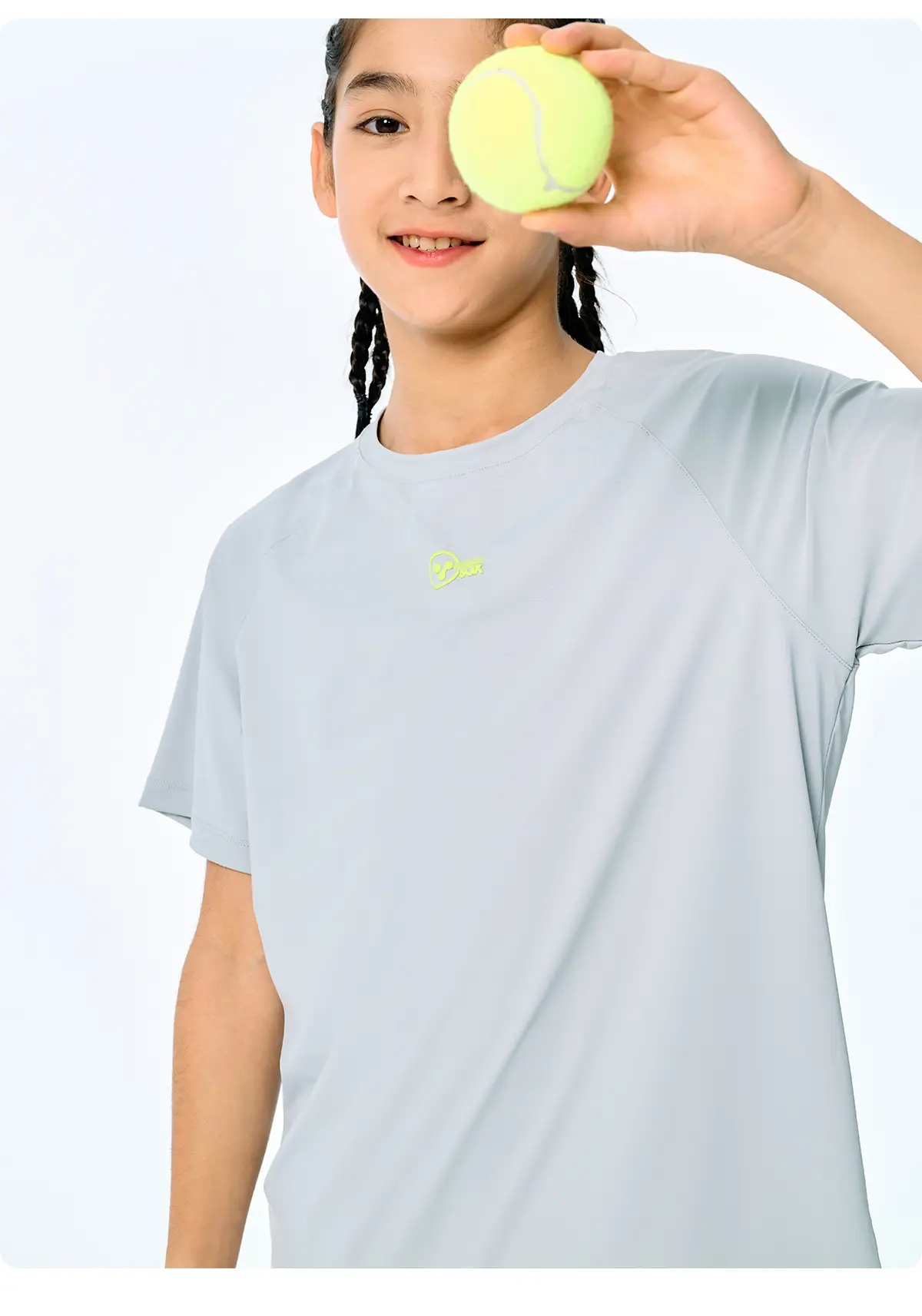 Kids Cotton T-Shirt Beige Short Sleeve Summer Wear — feature 16