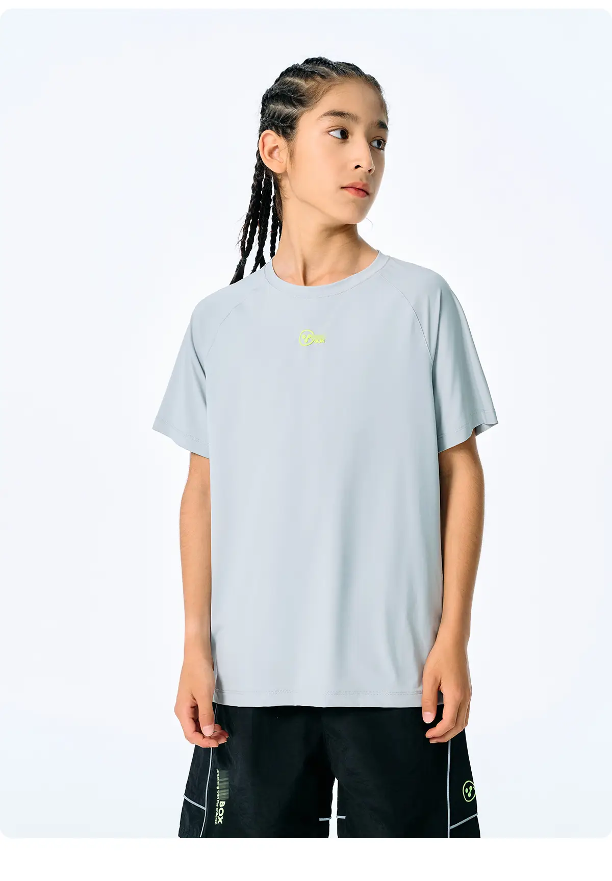 Kids Cotton T-Shirt Beige Short Sleeve Summer Wear — feature 17