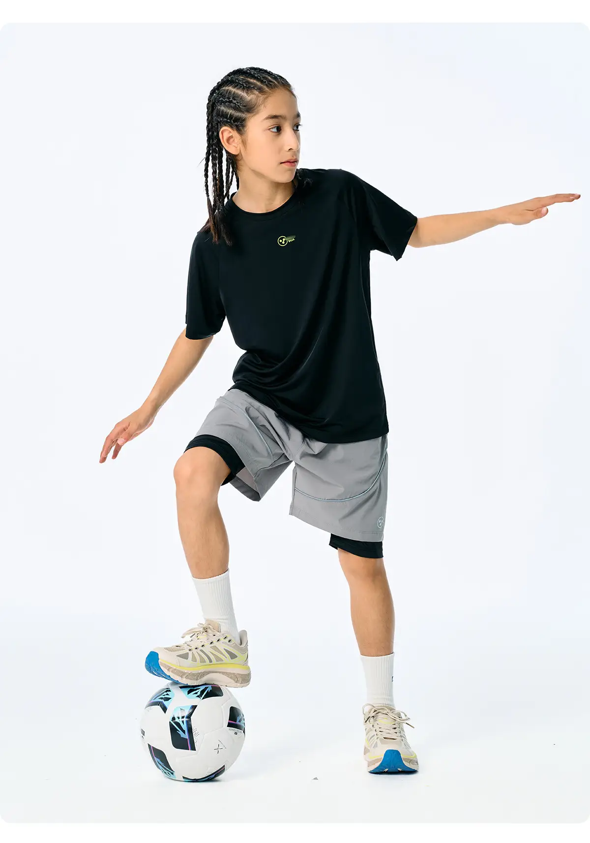 Kids Cotton T-Shirt Beige Short Sleeve Summer Wear — feature 26