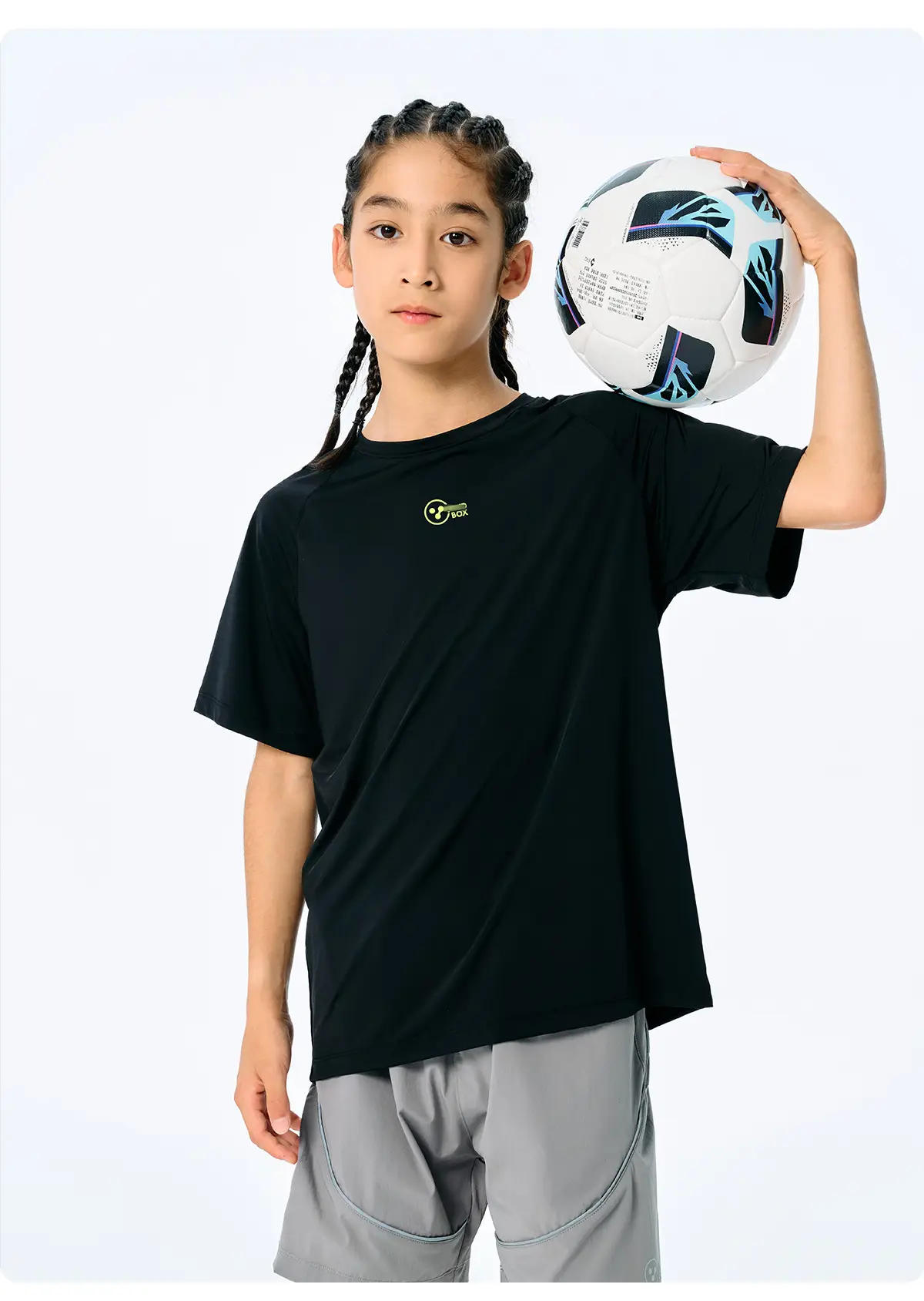 Kids Cotton T-Shirt Beige Short Sleeve Summer Wear — feature 29