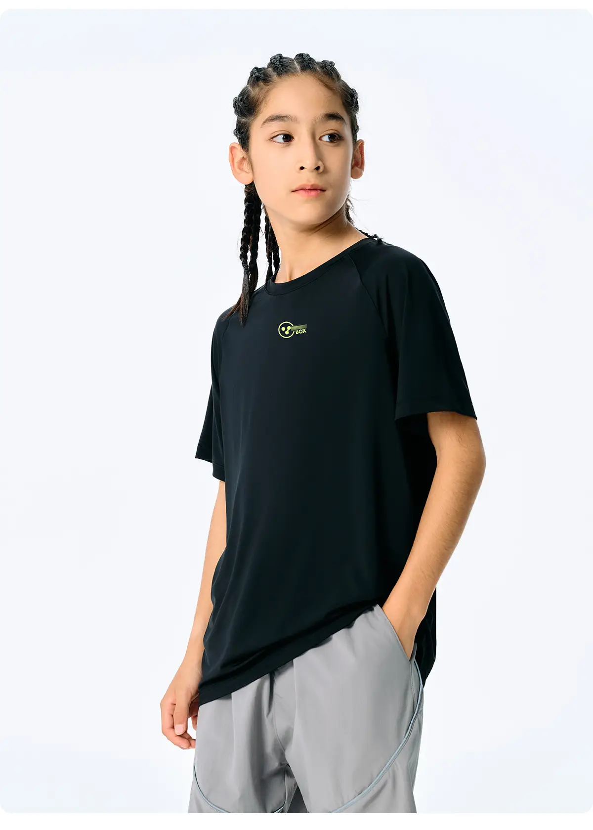 Kids Cotton T-Shirt Beige Short Sleeve Summer Wear — feature 30