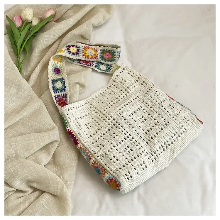 Korean Style Hollow Flower Shoulder Bag for Women — feature 29