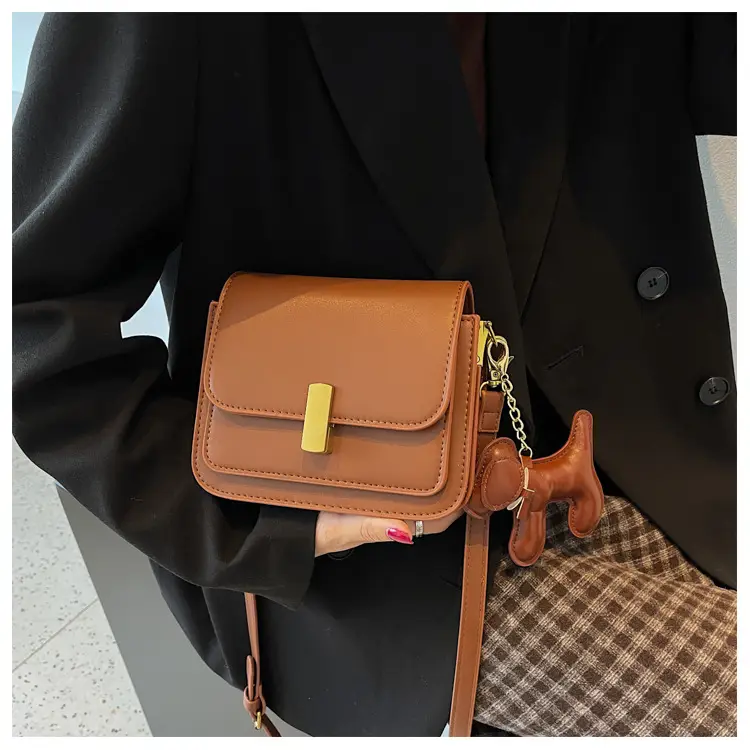 Women Crossbody Bag Brown Leather 2026 Summer — feature 18