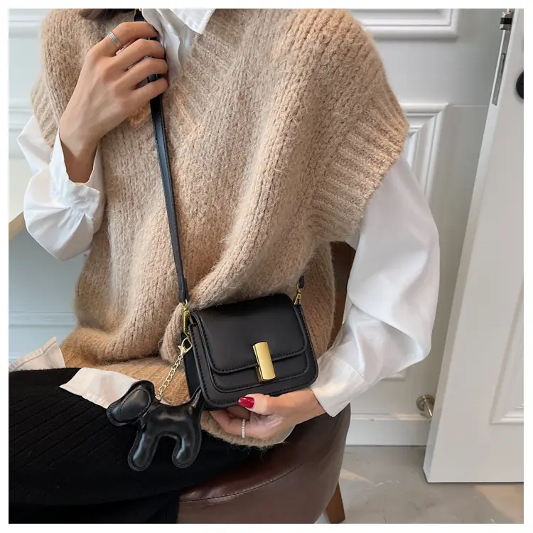 Women Crossbody Bag Brown Leather 2026 Summer — feature 19