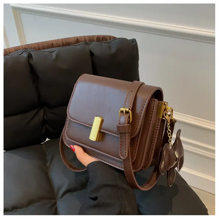 Women Crossbody Bag Brown Leather 2026 Summer — feature 29