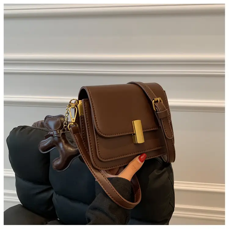 Women Crossbody Bag Brown Leather 2026 Summer — feature 30