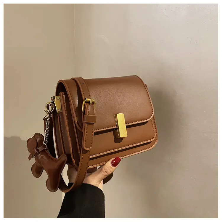 Women Crossbody Bag Brown Leather 2026 Summer — feature 36