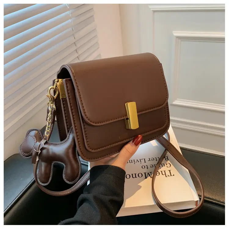 Women Crossbody Bag Brown Leather 2026 Summer — feature 38