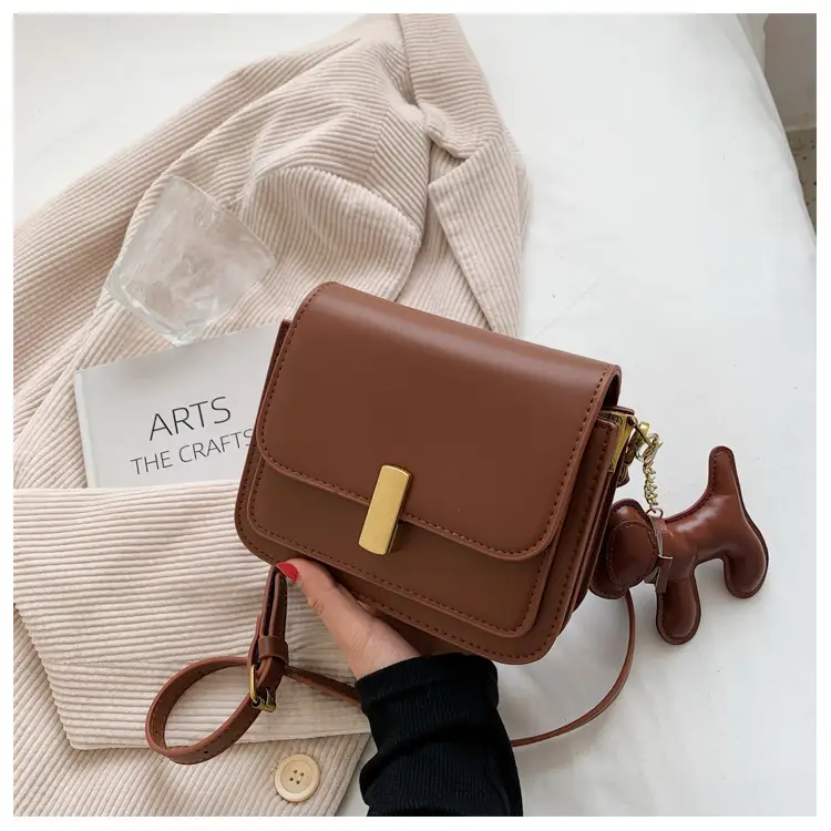 Women Crossbody Bag Brown Leather 2026 Summer — feature 39
