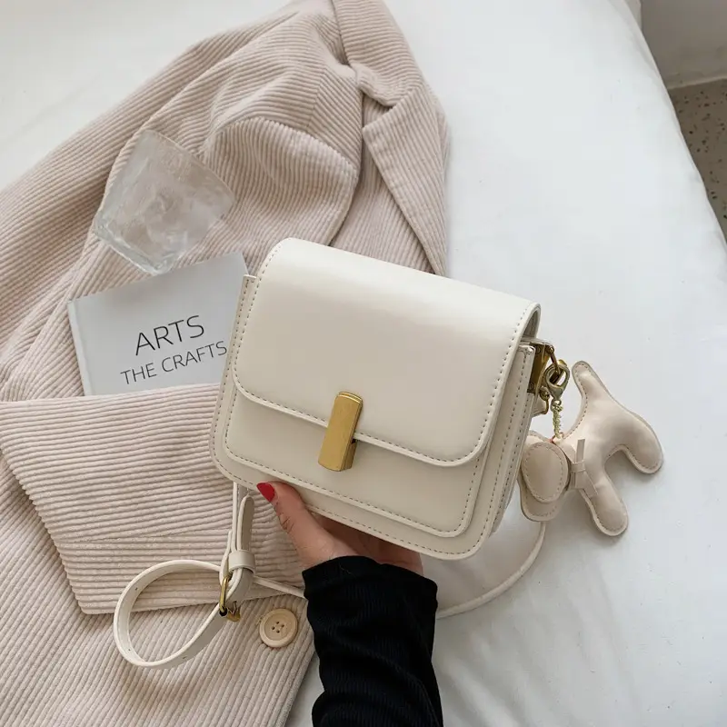 Women Crossbody Bag Brown Leather 2026 Summer - Image 4