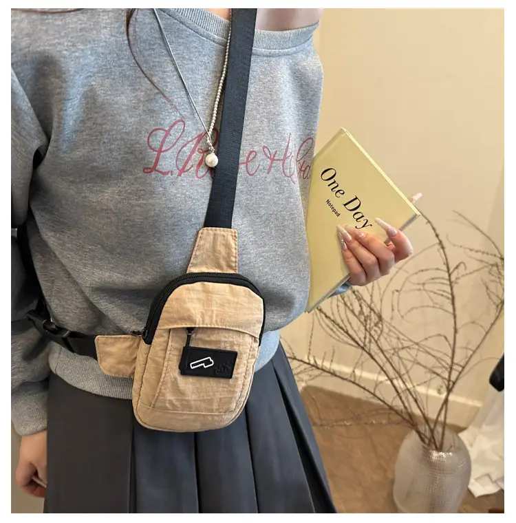 Mini Canvas Crossbody Bag for Women 2025 Summer — feature 9