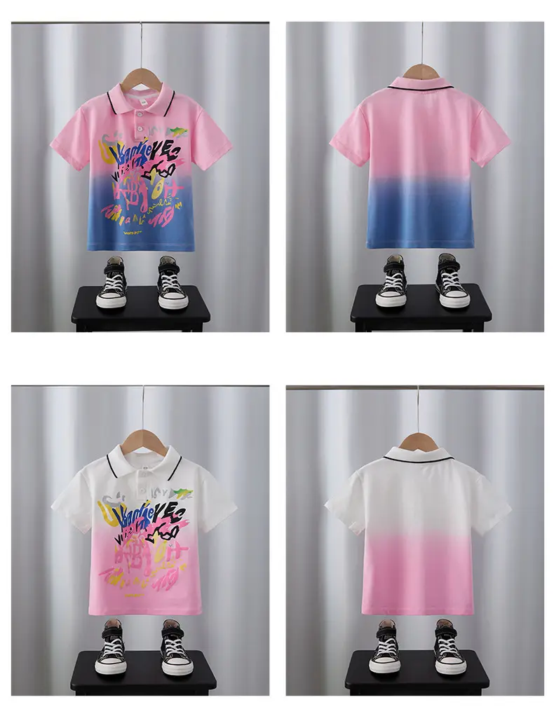 Children's Pink Graphic Pure Cotton T-Shirt 2025 — feature 2
