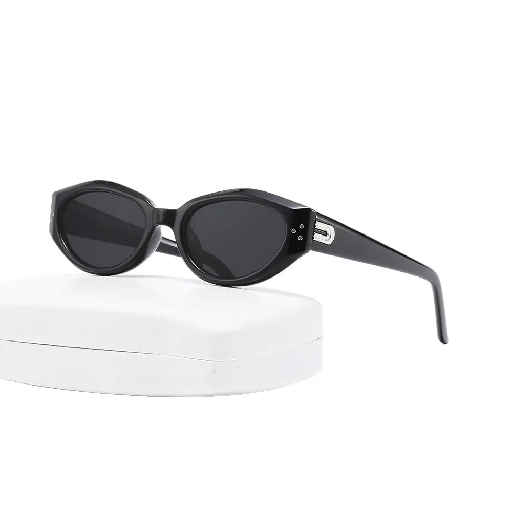 Men's Anti-UV Sunglasses with Cat-Eye Design - Image 10